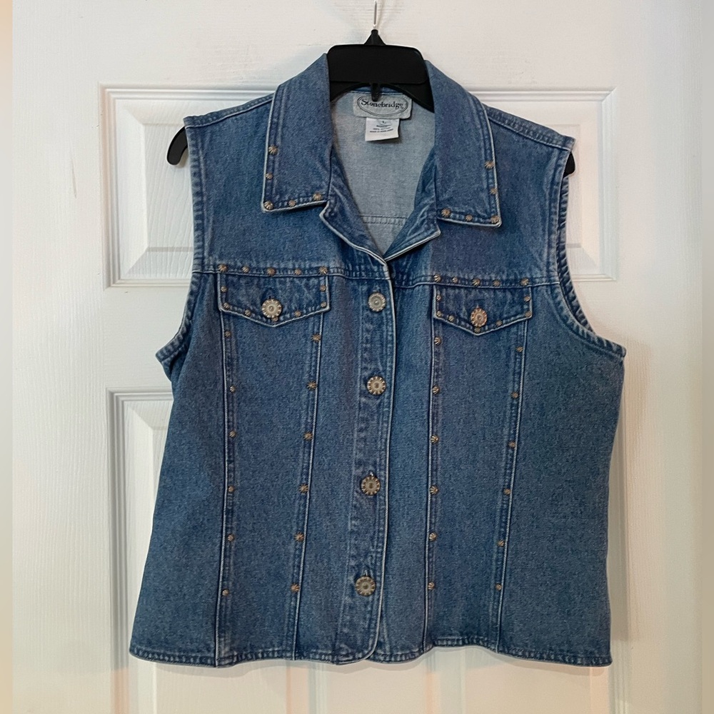 Stonebridge Vintage Denim vest - Large